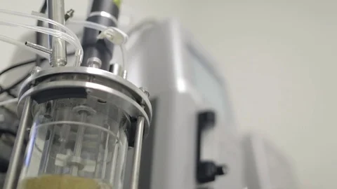 Fermentation Bioreactor Stock Footage 71455447