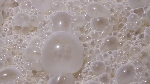Fermentation process of yeast at the factory Stock Footage 80000038