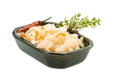 Fermented cabbage Stock Photos