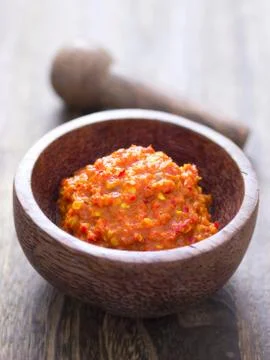 Fermented shrimp paste Stock Photos