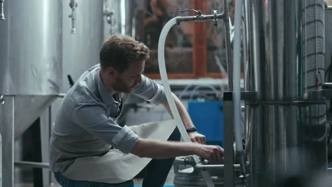 Fermentor examination Vídeos de archivo 156785033