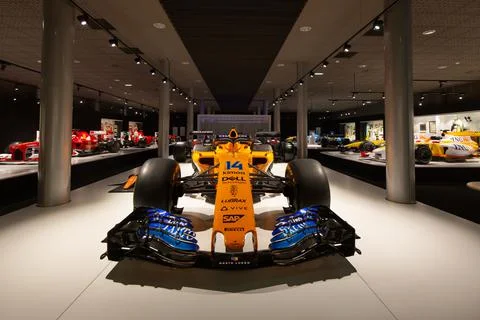 Fernando Alonso Museum Stock Photos