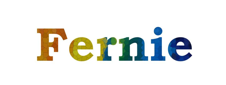 Fernie Stock Illustration