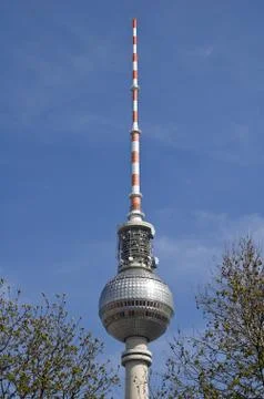 Fernsehturm 库存照片