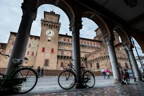 Ferrara, Emilia-Romagna, Italy Stock Photos