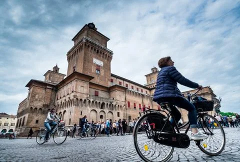 Ferrara, Emilia-Romagna, Italy Stock Photos