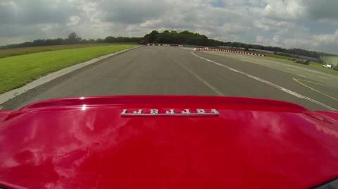 Ferrari 360 onboard 2 Stock Footage 46091377