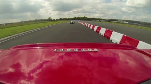 Ferrari 360 onboard 4 Stock Footage 46130729