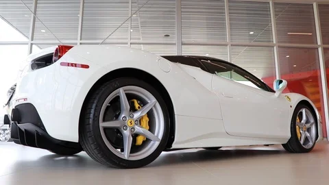 Ferrari 488 Spider Stock Footage 94427235