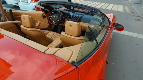 Ferrari California Video stock 93674834