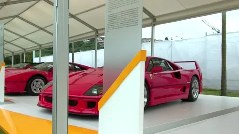 Ferrari car collection Stock Footage 169535333