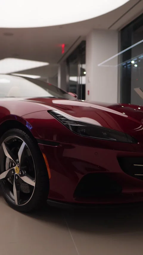 A ferrari car Stock Footage 240353724