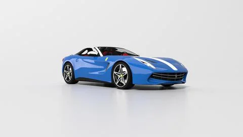 Ferrari F60 America 3D Model