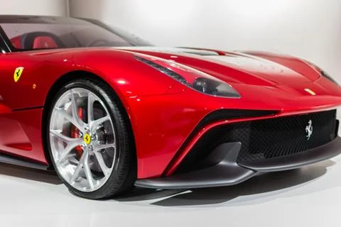 Ferrari red Stock Photos