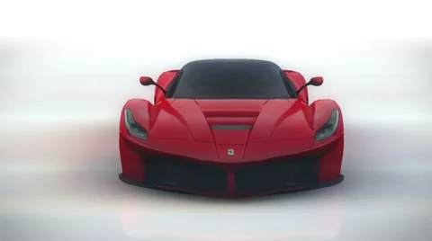 Ferrari Smoke Stock Footage 32966908