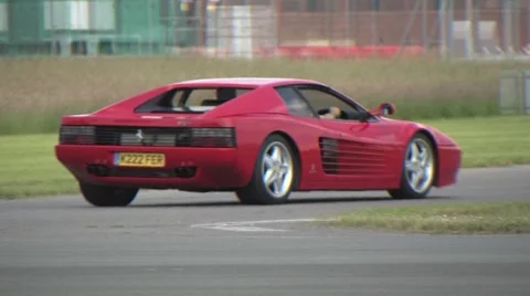 Ferrari Testarossa Stock Footage 46966939