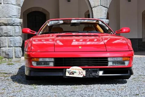 Ferrari Testarossa Stock Photos