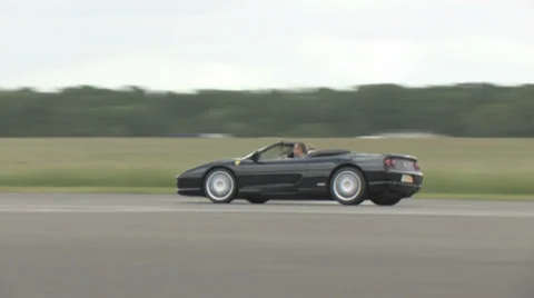 Ferrari on track Video stock 33361053