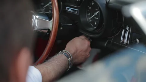 Ferrari Turn on Stock Footage 143482138