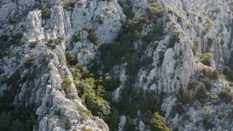 Via Ferrata Hvar Stock Footage 160458099