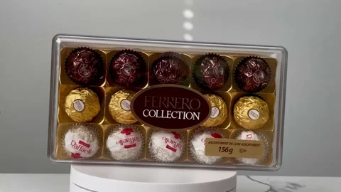 Ferrero Rocher Chocolate Collection Video stock 233120906