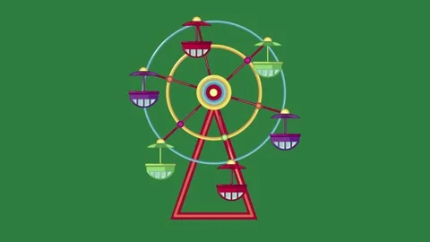 Ferris Dynamic - Stock Video Element Vidéo 338011580