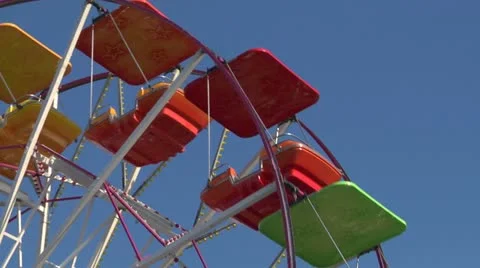 Ferris wheel 03 Stock Footage 10892939