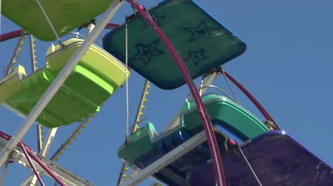 Ferris wheel 04 Video stock 10893024