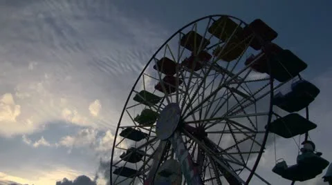 Ferris wheel 05 Stock Footage 10893063