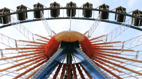 Ferris wheel 08 Stock Footage 22675749