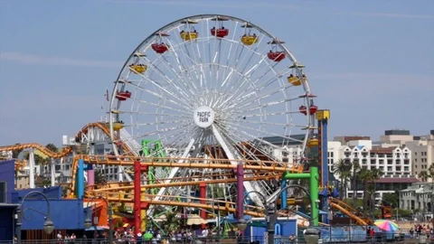 Ferris Wheel 2 Video stock 93592685
