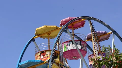 The Ferris wheel - 4K - ProRes Stock Footage 153765647