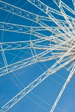 Ferris wheel abstraction Stock Photos