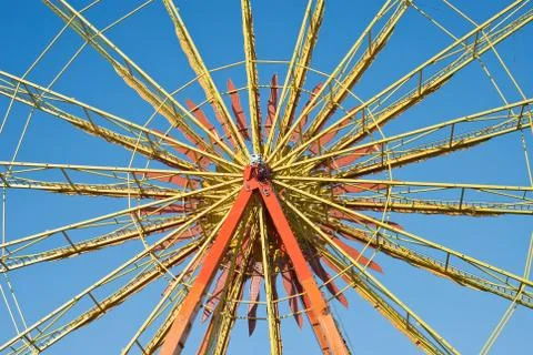 Ferris wheel abstraction Stock Photos