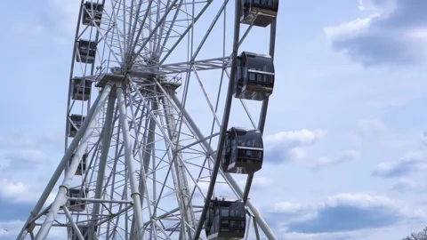 Ferris Wheel attraction. Stock Footage 153371697