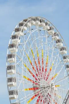 Ferris wheel big carousel Stock Photos