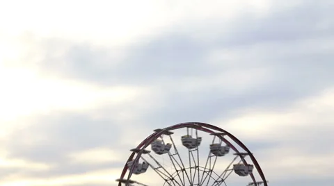 Ferris wheel at carnival Stockbeeldmateriaal 50497806