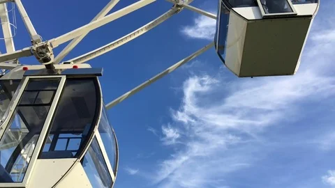 The Ferris wheel circles Stock Footage 77569599