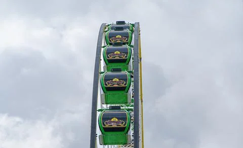 Ferris Wheel Close up Stock Photos