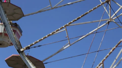 Ferris Wheel Closeup Video stock 23096827