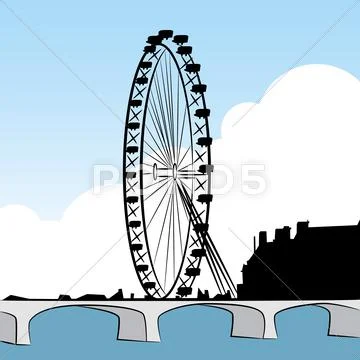 How to Draw Ferris wheel at Beautiful Sky with Oil Pastel - YouTube