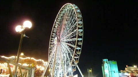 Ferris Wheel Stock Footage 612846