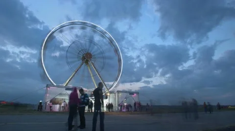 Ferris Wheel Video stock 10878068