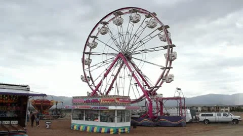 Ferris Wheel Stock Footage 11140337