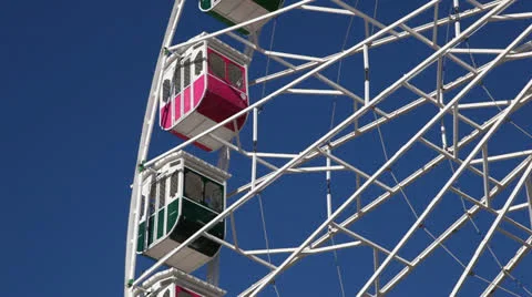 Ferris wheel Stock Footage 24974625