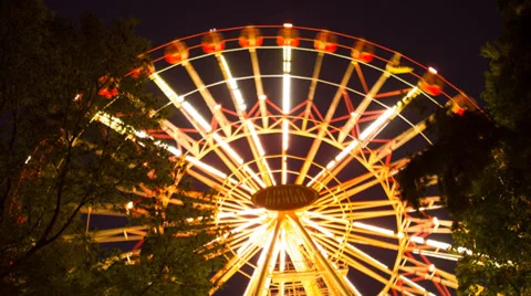 Ferris wheel Stock Footage 29679225