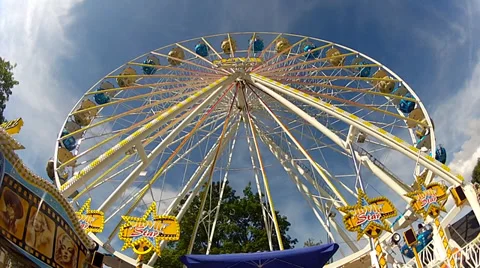 Ferris wheel Stock Footage 32179885