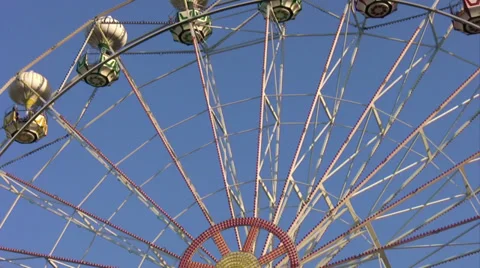 Ferris Wheel Stock Footage 32210560