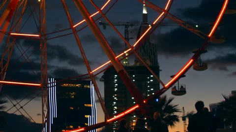 Ferris wheel Stock Footage 44208818