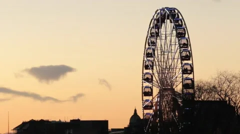 Ferris wheel Stock Footage 44977219